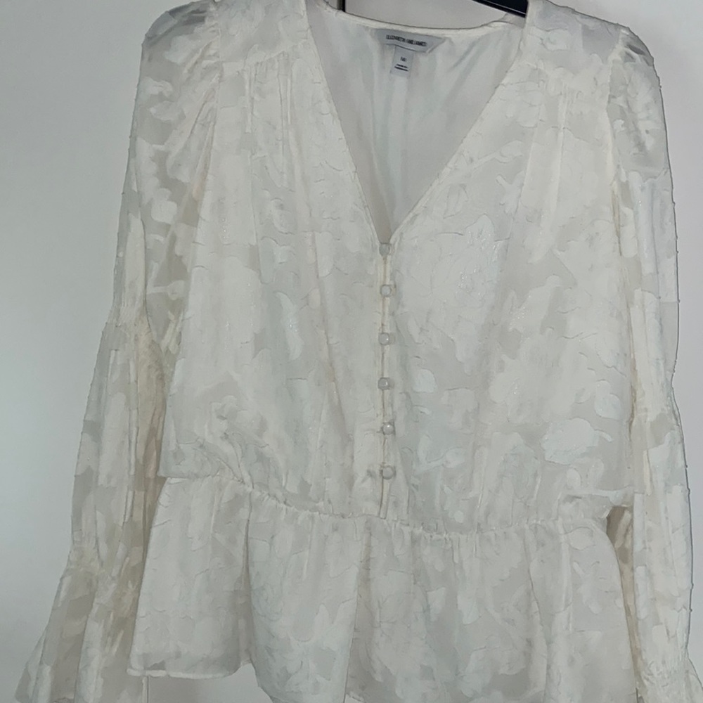 Elizabeth and James for Kohls Button-up Blouse